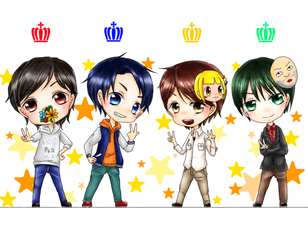 神殿花鳥でマリオパーティ8 Ibispaint 神殿花鳥でマリオパーティ8 Ibispaint