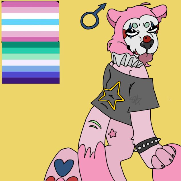 my fursona, Komodo!