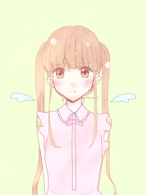 モカちゃん クズの本懐 Ibispaint