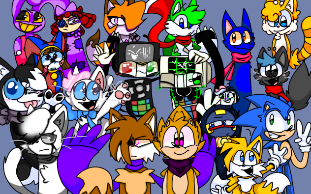 Lockscreen I drew for my tablet!