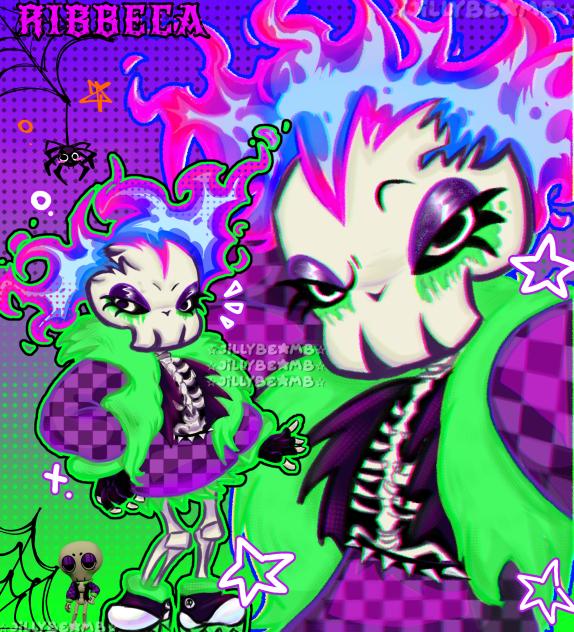 RIBECCA!! 💜🦴💚☆•°