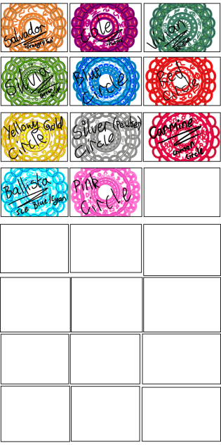 Magic circle colours 1