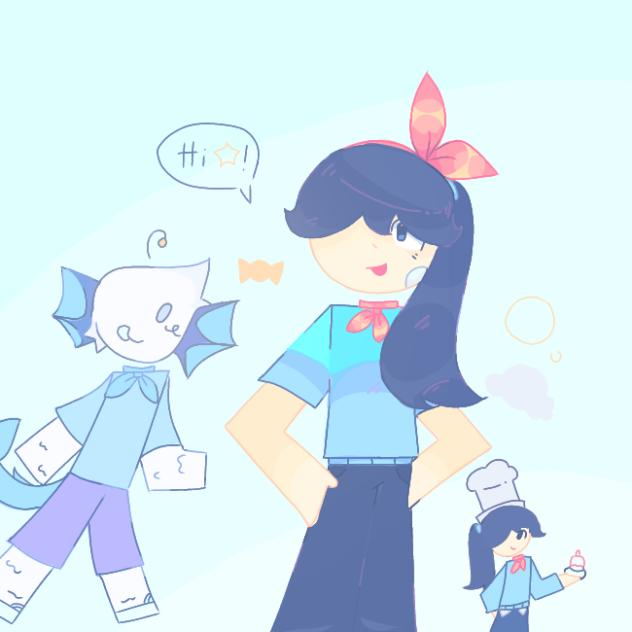 the fish and my oc