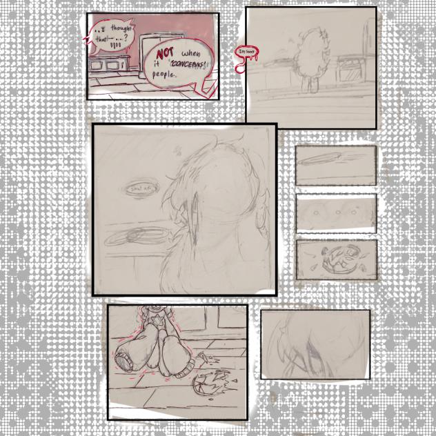 silly thing I doodled- tw angst