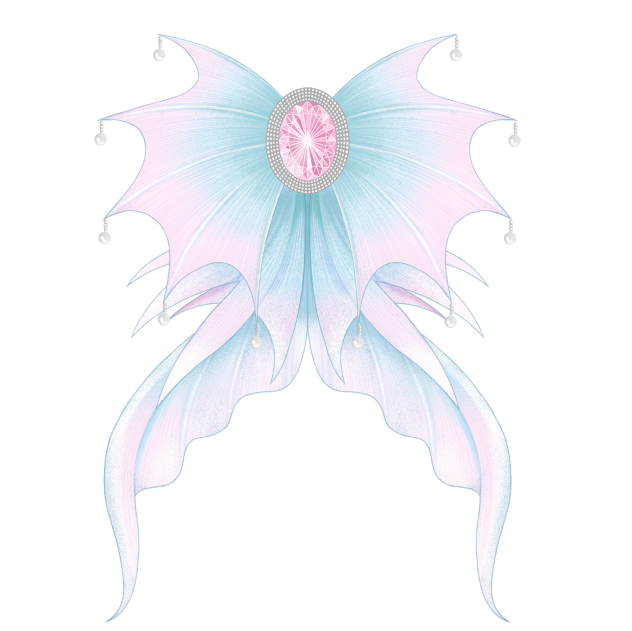 Mermaid hair pin 1