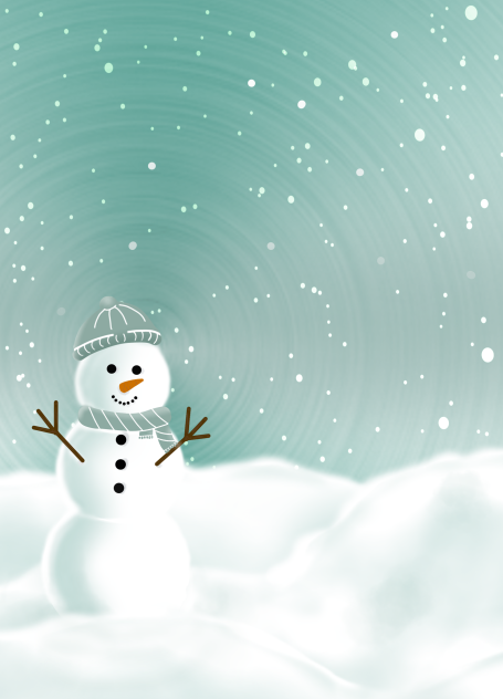 Snowman Wallpaper 02