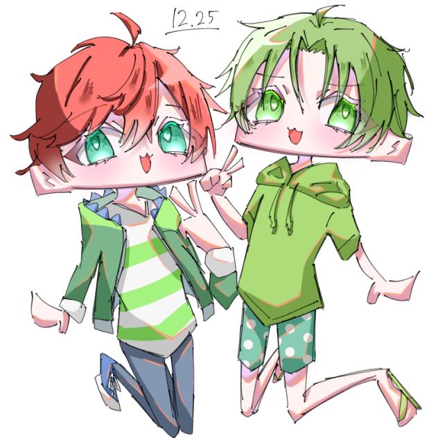 初描き