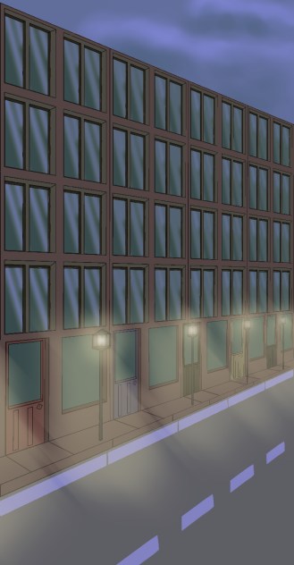 ciudad nocturna