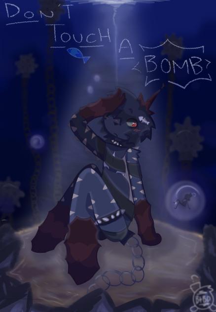 dont touch a bomb