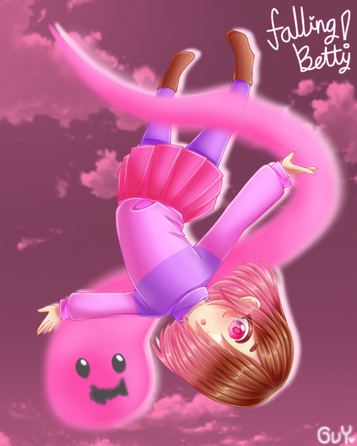 Falling Betty