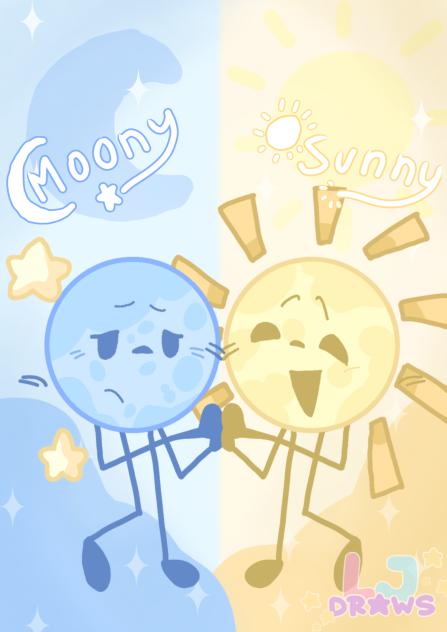 Moony and Sunny (My OCs)