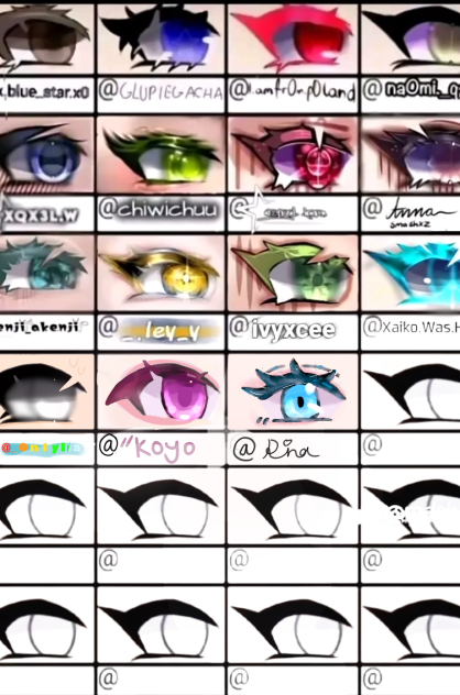 みんなの描く目