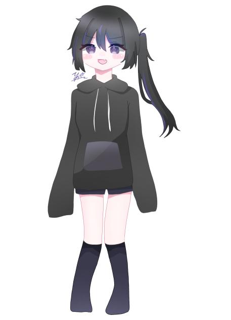 ミカ様の固定様の立ち絵描かせて頂きました！！