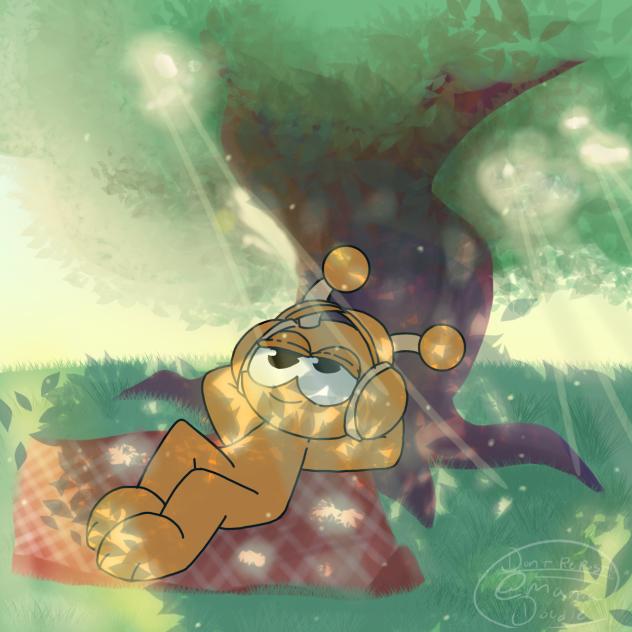 Oren fanart! 🧡🎵🌳