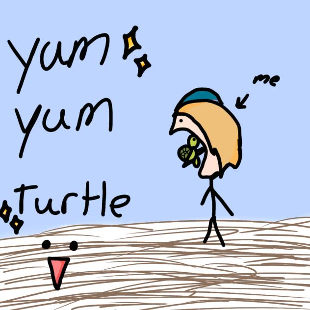 yum yum turtle