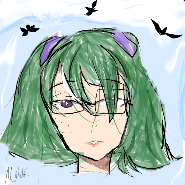 blue sky - ibisPaint