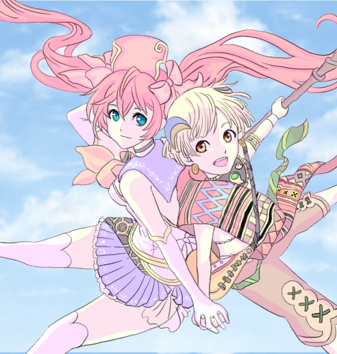 虫姫さまふたり