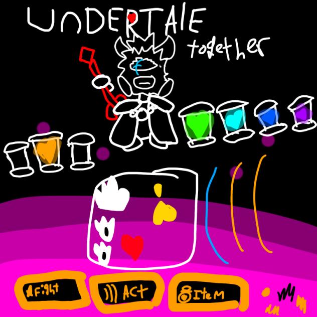Undertale together - ibisPaint