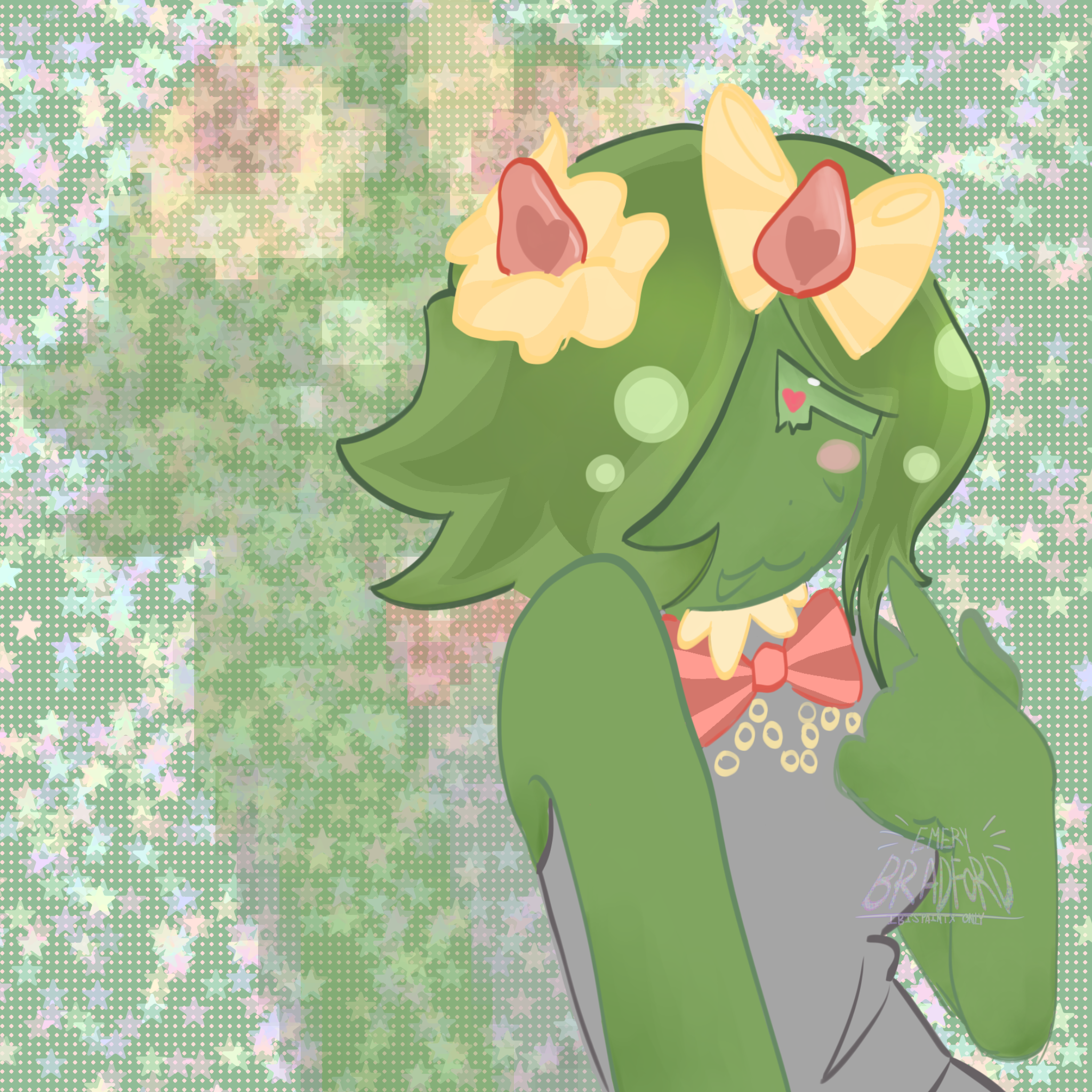 Oc fanart (Matcha Parfait) - ibisPaint