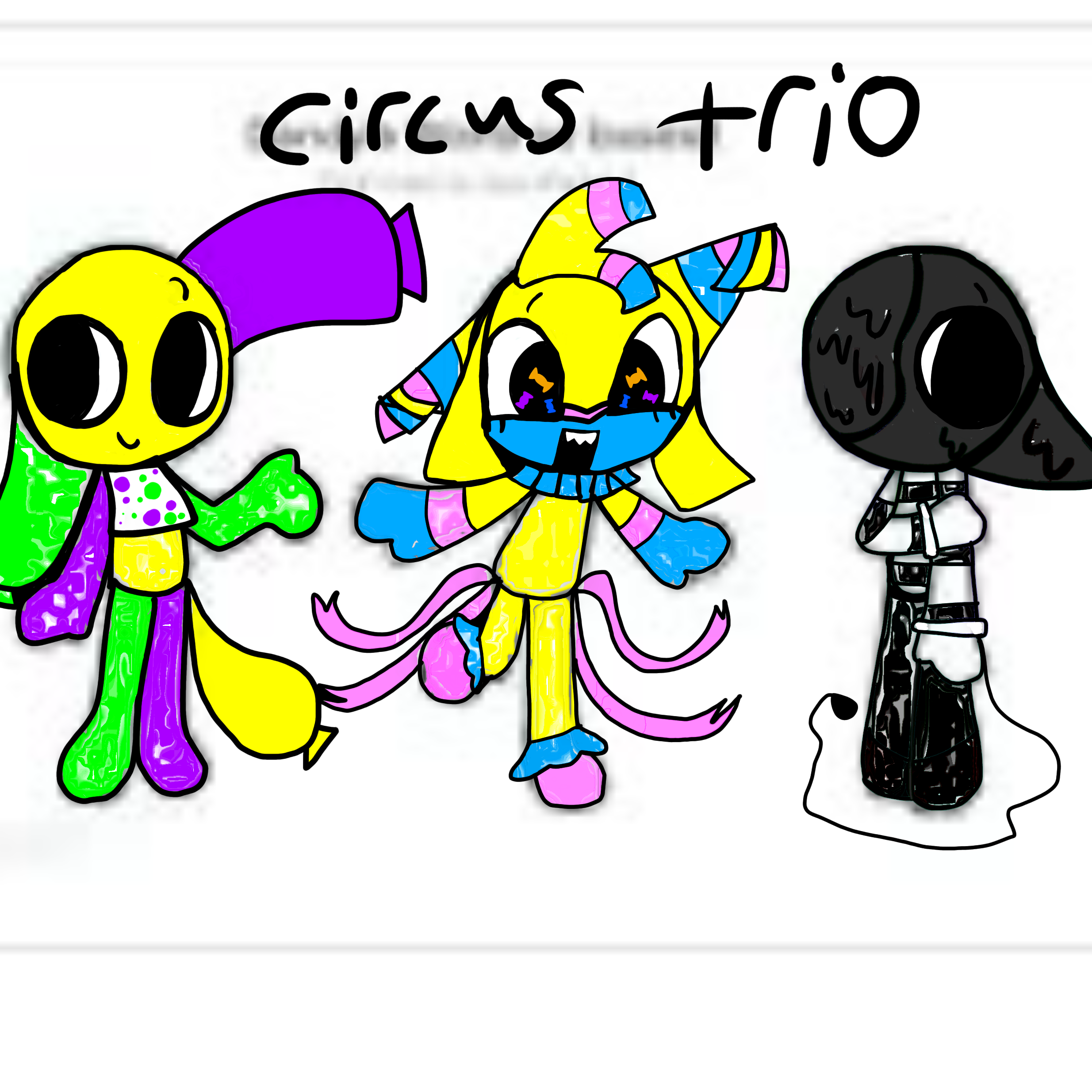 CIRCUS TRIO - ibisPaint