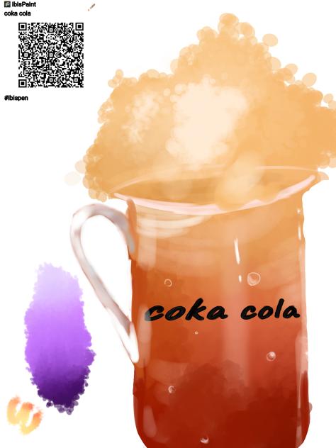 coka cola - ibisPaint