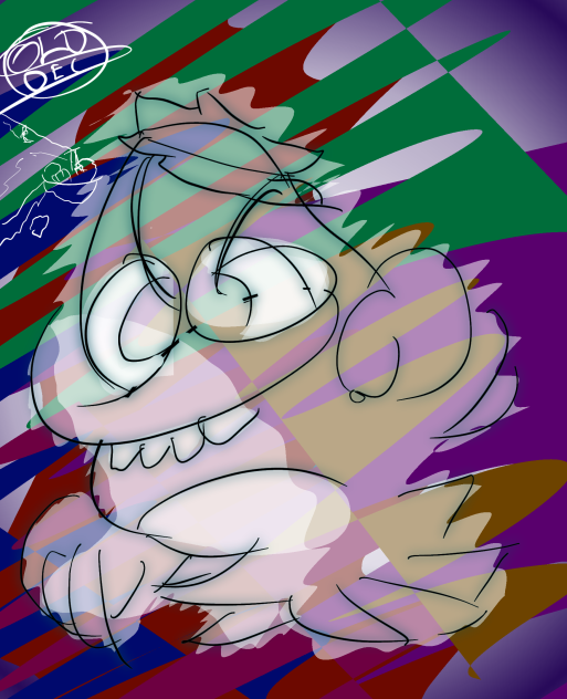 I made a cute ghost by mistake