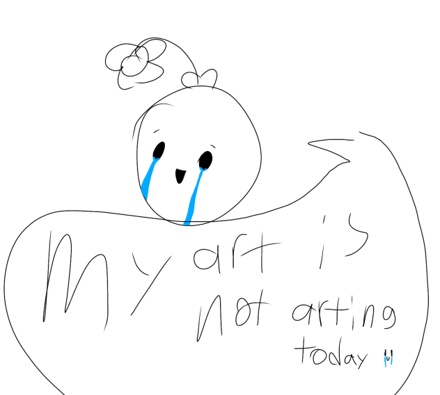 My art isn't arting today 🥲