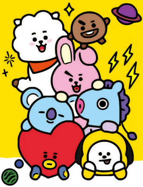 BTS art for my aunt