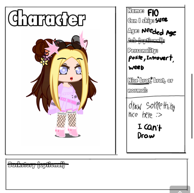 submission for being the makeup - ibisPaint