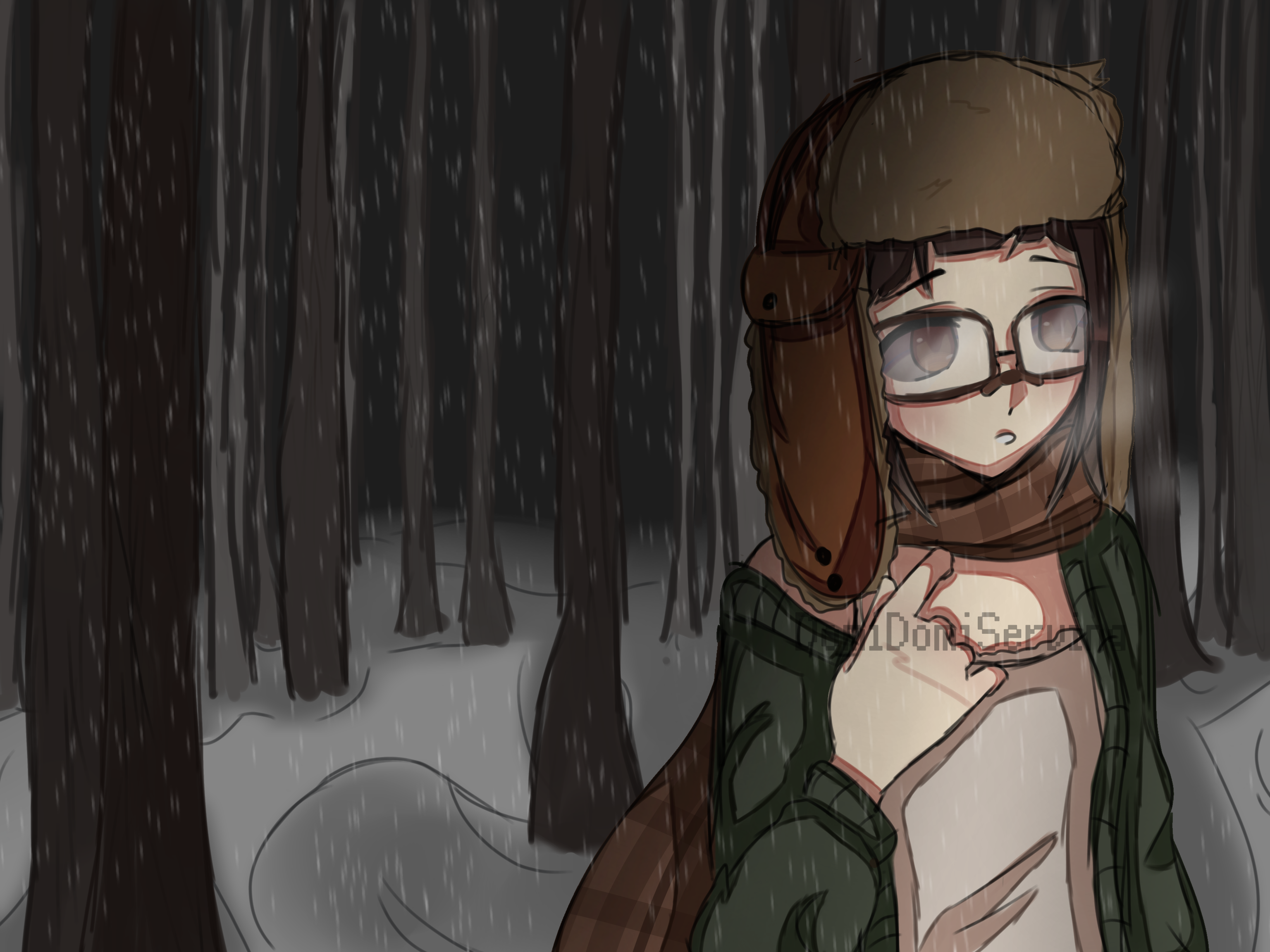 It's so cold outside... - ibisPaint