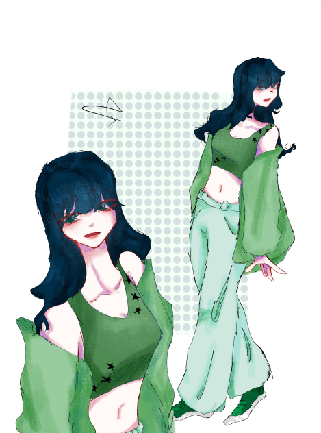 Green 💚 - ibisPaint
