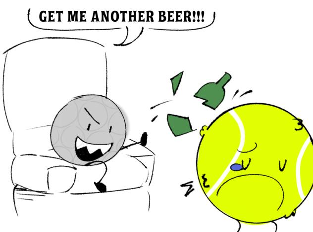 Golfball and TennisBall