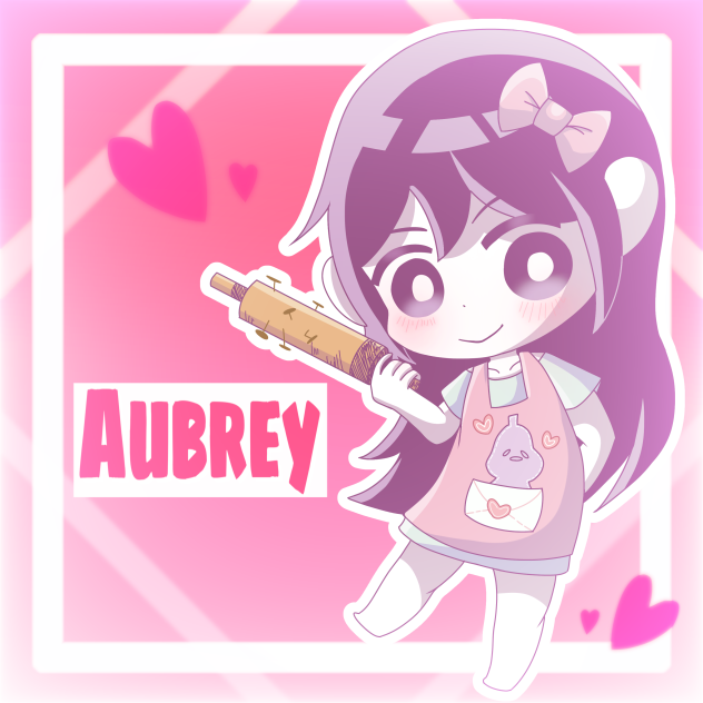 コラボカフェ服のオーブリーちゃん!