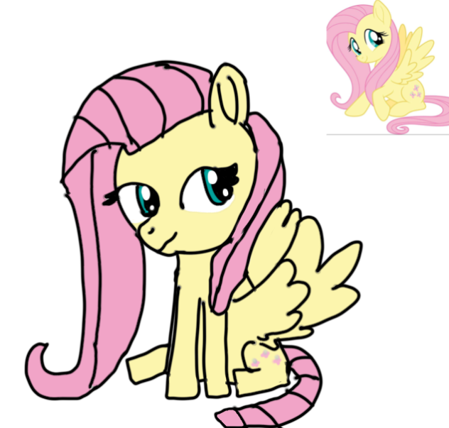 FlutterShy (Cringe and Bad)