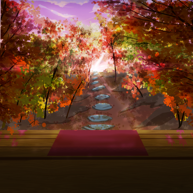 IBM1507 autumn sunset