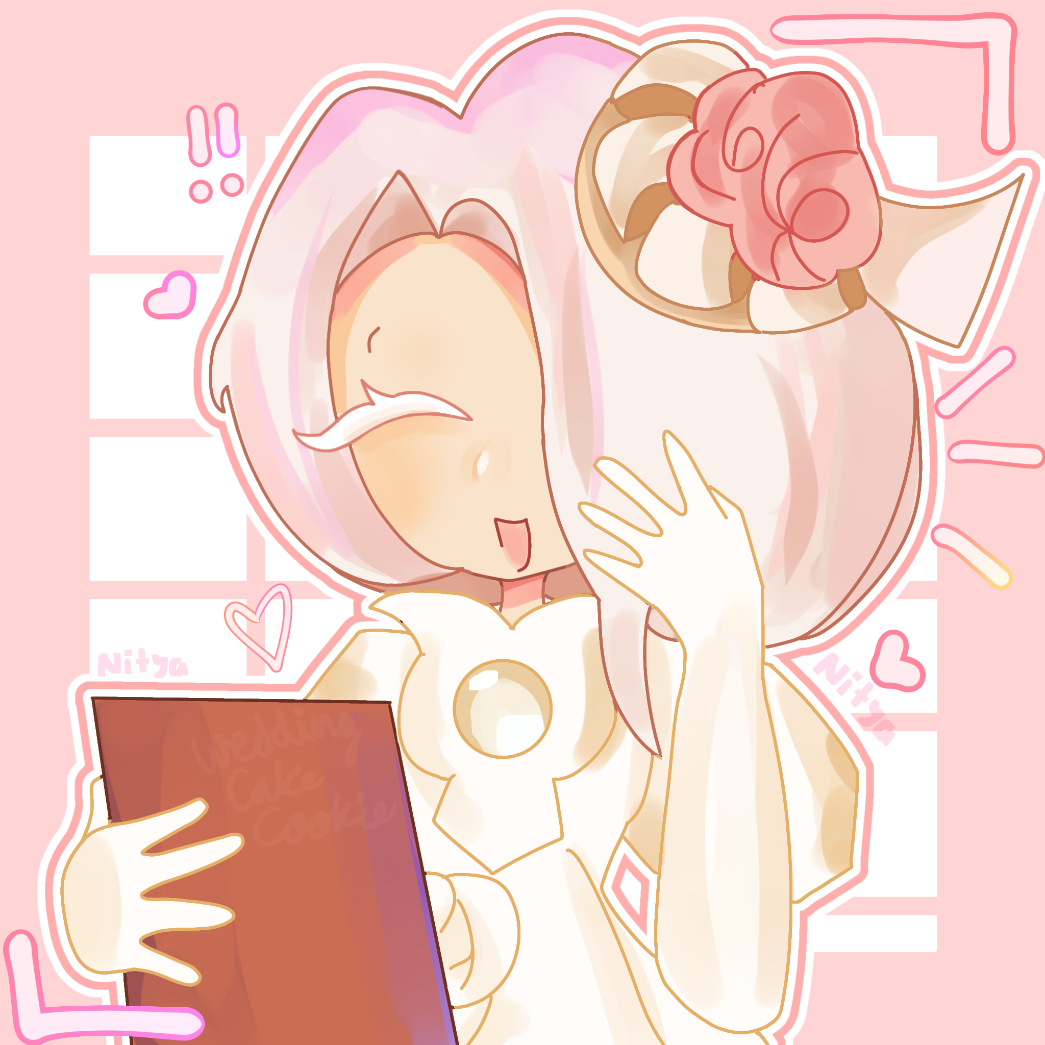 WEDDING CAKE COOKIE - ibisPaint