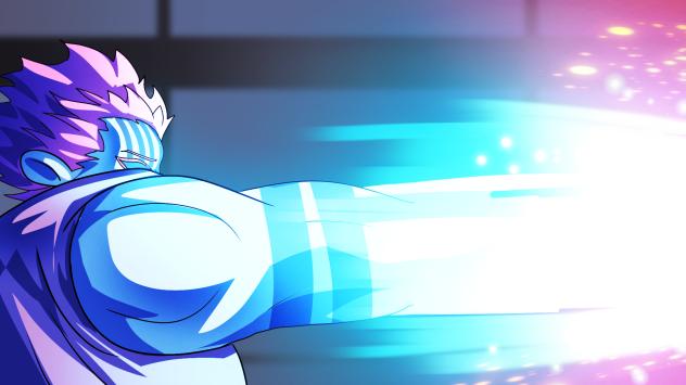 Akaza animation
