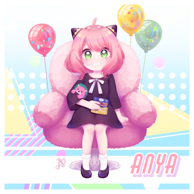 Anya-speedpaint-ibis drawing