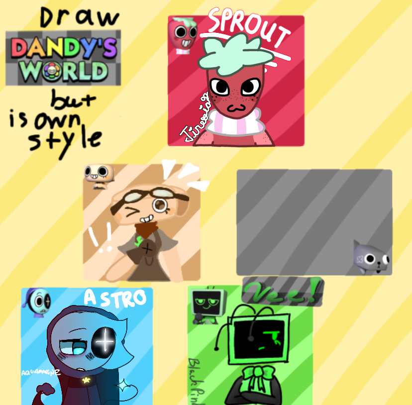 Dandys world collab - ibisPaint