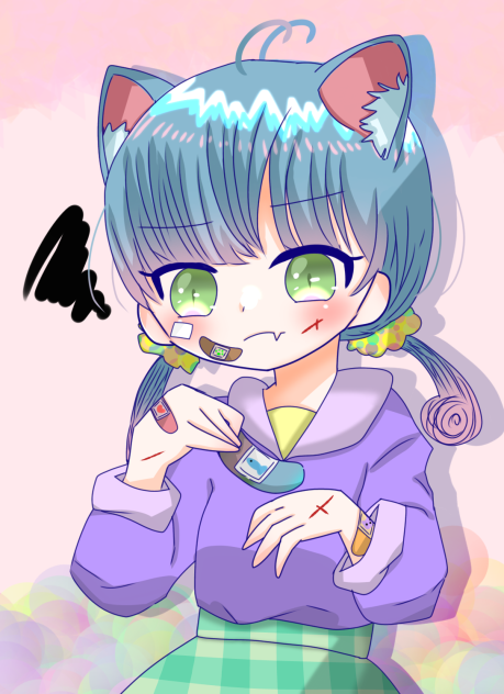 いたた…(´・ω・｀)