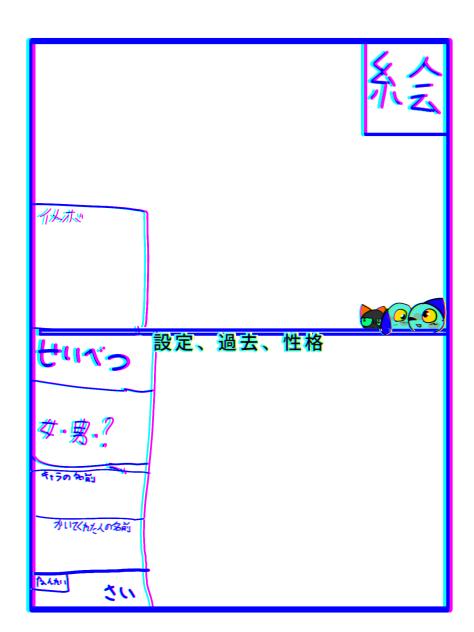 猫のティーチ君のキャラボ〜