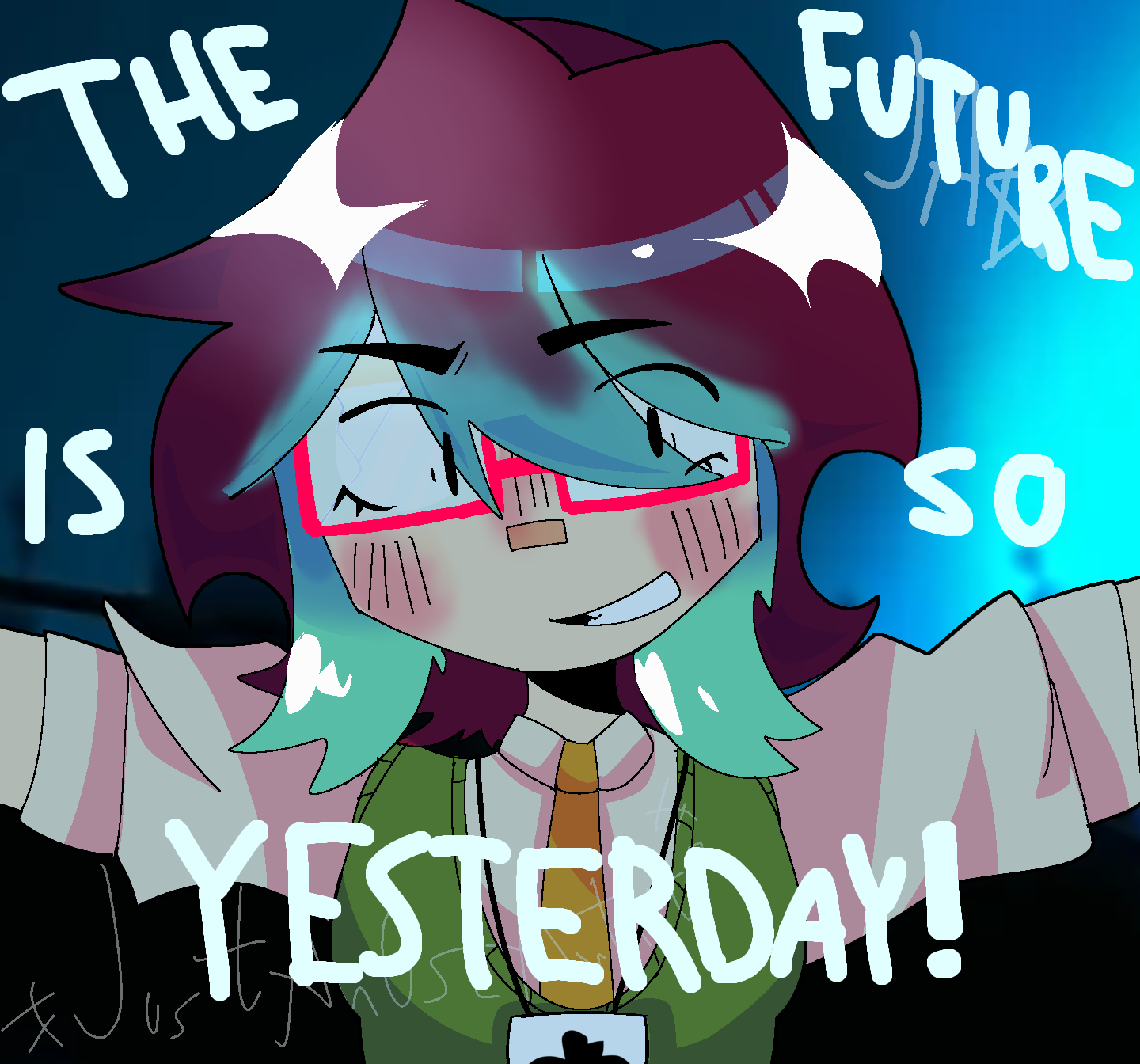 THE FUTURE IS SO YESTERDAY! - ibisPaint
