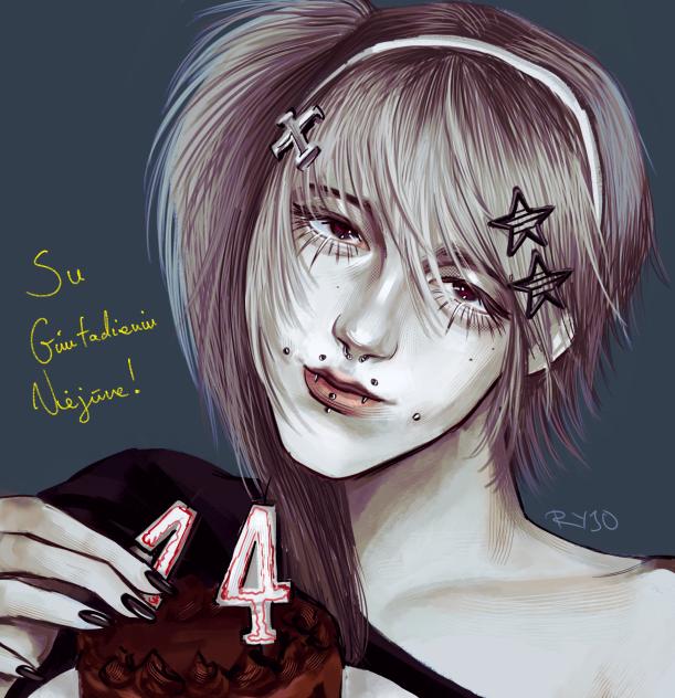 Birthday art for friend