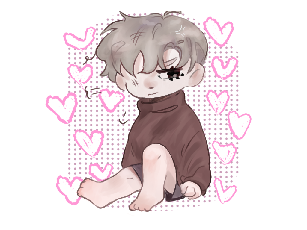 cute little boy - ibisPaint