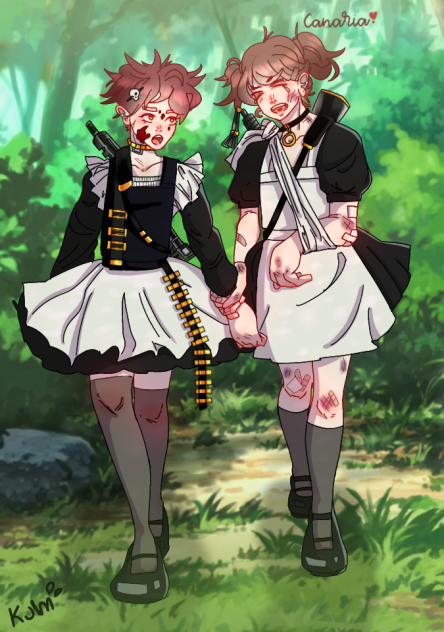 👭