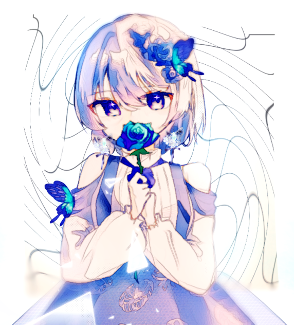 blue rose