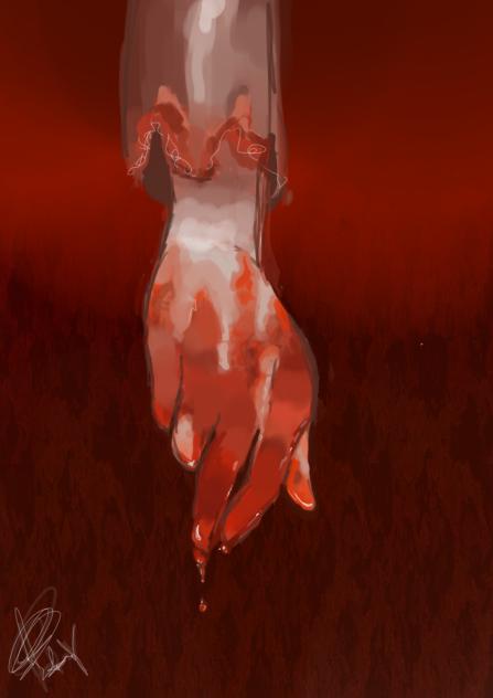blood hands
