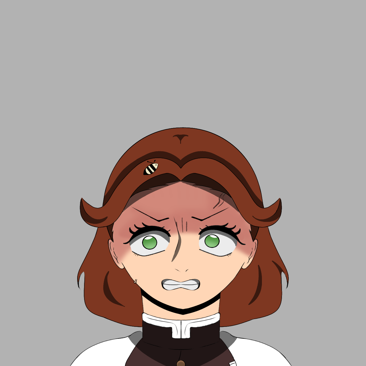 Angry girl - ibisPaint
