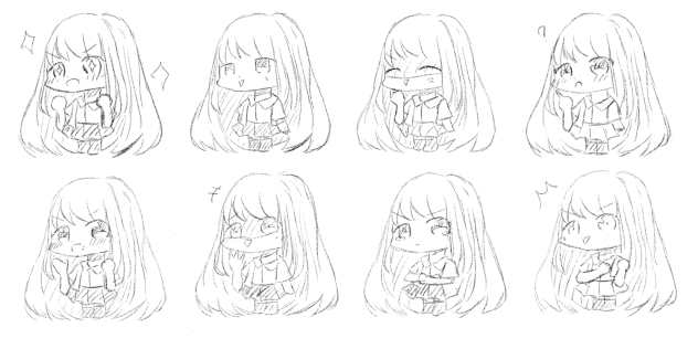 ゆきの寮のたち絵！！
