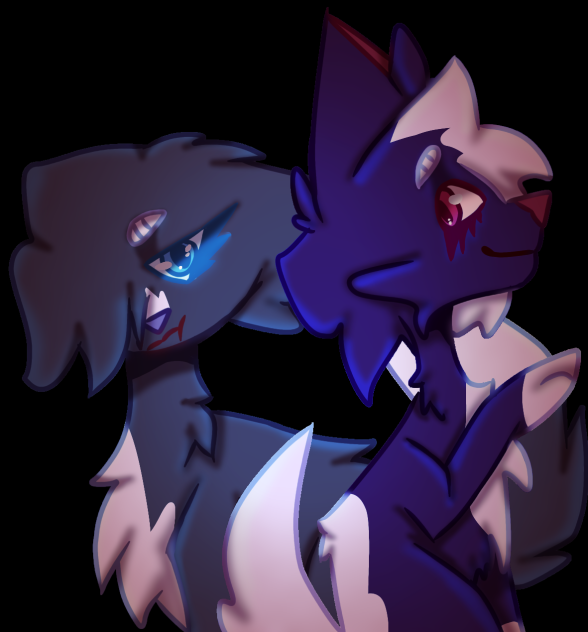 tall shadow & moon shadow